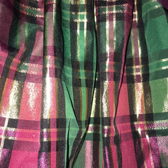 Girl’s Holiday Velvet Iridescent Dress - Picture 5 of 12